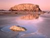 Table Rock and Low Tide Reflections, Oregon Isla